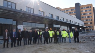 Aydın Şehir Hastanesi inşaatında sona yaklaşılıyor