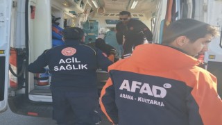 Kayalıklarda mahsur kalan balıkçı AFAD ekiplerince kurtarıldı