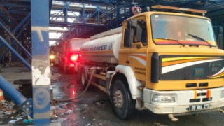 Nazilli Belediyesi'nden Söke'deki yangının söndürme çalışmalarına destek