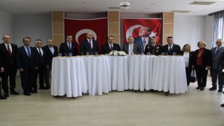 Aydın protokolü bayramlaştı