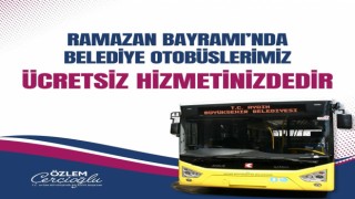 Aydın'da Ramazan Bayramı Boyunca Belediye Otobüsleri Ücretsiz Olacak