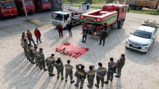 Çine’de elektrik dağıtım personeline orman yangını bilgilendirmesi