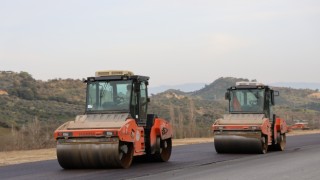 Köşk-Ödemiş bağlantı yolunun ilk etap çalışmaları başladı
