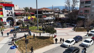 Nazilli Cumhuriyet Meydanı yenilendi