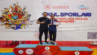 Aydınlı Ebrar Türkiye üçüncüsü oldu