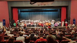 Büyükşehir Belediyesi'nin Drama Atölyesi'ndeki minikler hünerlerini sergiledi