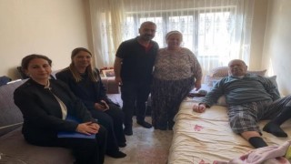 Germencik Belediyesi'nden hasta yatağı desteği