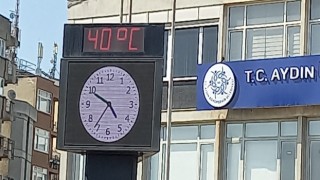 Akşamüstü termometreler 40 dereceyi gördü