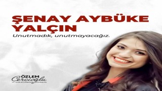 Başkan Çerçioğlu’ndan Şehit Öğretmen Şenay Aybüke Yalçın İçin Anma Mesajı