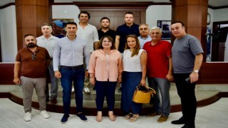 Başkan Gençay turizmcileri ağırladı