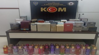 Germencik’te kaçak parfüm operasyonu: 100 şişe ele geçirildi