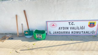 Kaçak kazı yapan 6 şüpheli suçüstü yakalandı
