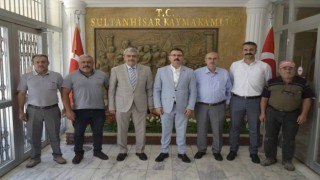 MHP Aydın İl Başkanı Alıcık'tan Kaymakam Ateş’e Ziyaret