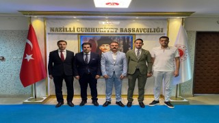 Sultanhisar Kaymakamı Ateş'ten Tayini Çıkan Savcılara Ziyaret