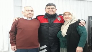 Aydın'da görev yapan yunus polisi kalbine yenik düştü