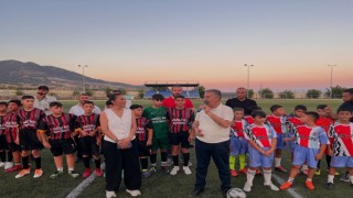 Buharkent'te 'Kentin Çocukları' futbol turnuvasında ilk düdük çaldı