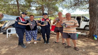 Didim’de vatandaşlar orman yangını riskine karşı bilgilendirildi