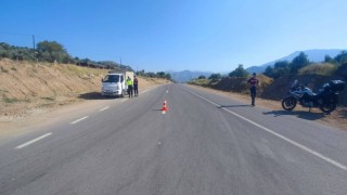 Jandarmadan drone destekli trafik denetimi