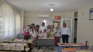 Kaymakam Ateş, Kur'an Kursu öğrencileri ile bir araya geldi