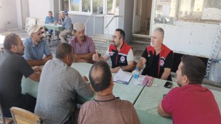 Nazilli'de çiftçilere hayvan hastalıkları ve süt hijyeni eğitimi