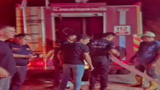 Zeytinlik alanda çıkan yangın büyümeden kontrol altına alındı