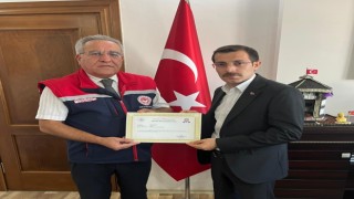 Bozdoğan İlçe Tarım Müdürüne Üstün Başarı Belgesi