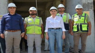 Nazilli’de Yeni Cumhuriyet İlkokulu İnşaatında İnceleme