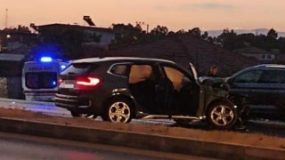 Söke’de ambulans ile cip çarpıştı