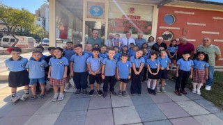 Aydın Şehit ve Gaziler Derneği ilkokul öğrencilerini ağırladı