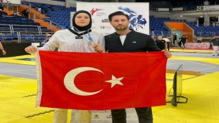 Aydınlı Elifnaz Avrupa’dan bronz madalya ile döndü