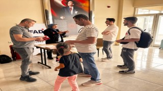 Öğrencilere afet bilinci ve gönüllülük anlatıldı