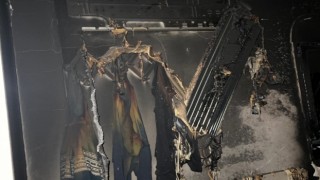 Klimadan çıkan yangında bir kişi hayatını kaybetti