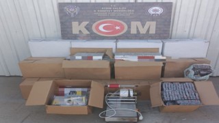 Aydın’da kaçak sigara operasyonu: 260 bin dolu makaron ele geçirildi
