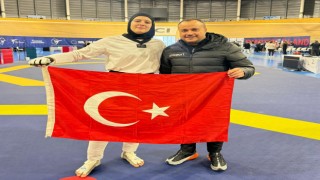 Taekwondocu Elifnaz Köseoğlu Avrupa şampiyonu oldu