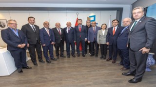 Türkiye Gazeteciler Konfederasyonu’ndan BİK Genel Müdürü Abdülkadir Çay'a ziyaret