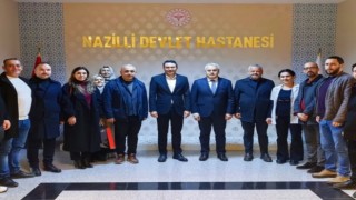 AK Parti Nazilli Teşkilatından Devlet Hastanesine Ziyaret