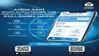ASKİ Mobil Uygulaması Aydınlıların hizmetinde