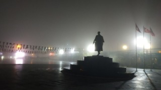 Aydın’da puslu sabah manzaraları mest etti