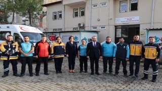 İl Sağlık Müdürü Şenkul UMKE ekibiyle bir araya geldi