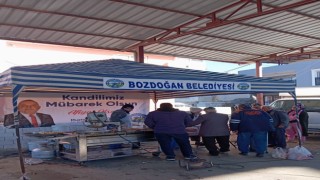 Bozdoğan Belediyesi’nden Vatandaşa Lokma İkramı