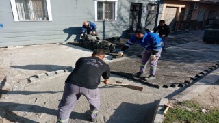 Germencik’te sokaklar yenileniyor