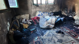 Yalnız yaşayan yaşlı adam yangında hayatını kaybetti