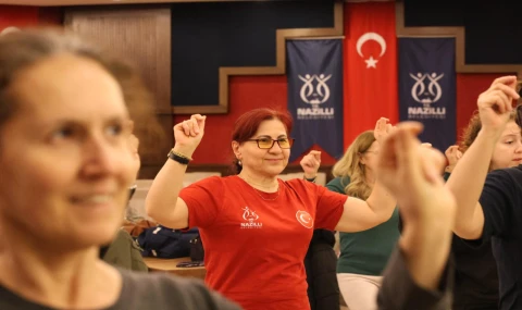 Nazilli Belediyesi halkoyunları ekipleri çalışmalarını sürdürüyor