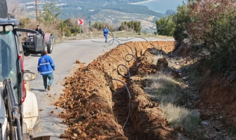 BAŞKAN ÇERÇİOĞLU'NDAN KARACASU’YA ALTYAPI YATIRIMI