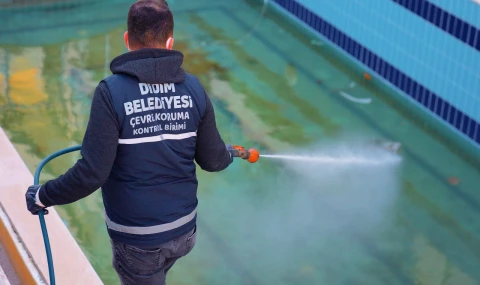 Didim'de vektörle mücadele dört mevsim sürüyor