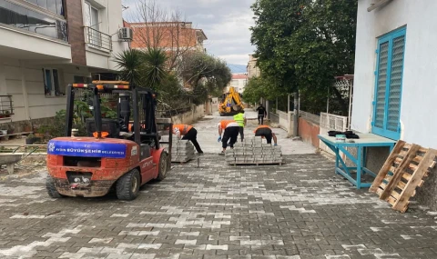 Nazilli Yeşil Mahalle’de 717 Sokak Yenileniyor