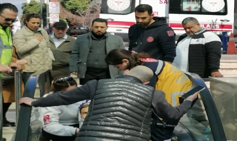 Nazilli’de Alt Geçitte Panik: Dengesini Kaybeden Kadın Yaralandı