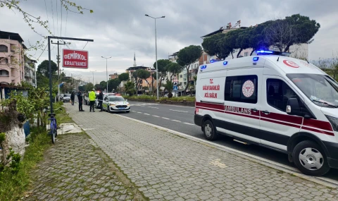 Nazilli’de Motosiklet Kazası: Sürücü Yola Savruldu, Hastaneye Kaldırıldı