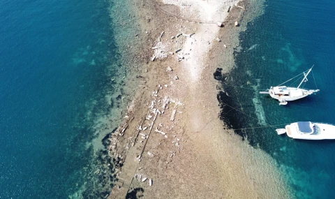 Sular çekildi, 3 bin 500 yıllık kral yolu ortaya çıktı