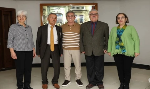 Sümerbank Derneğinden Ertuğrul Tetik’e Ziyaret